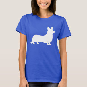 Welsh Corgi Cardigan in Silhouette T-Shirt
