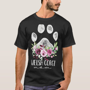 Welsh Corgi Dog Mom T-Shirt