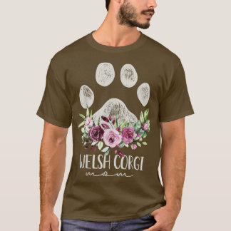Welsh Corgi Dog Mom  T-Shirt