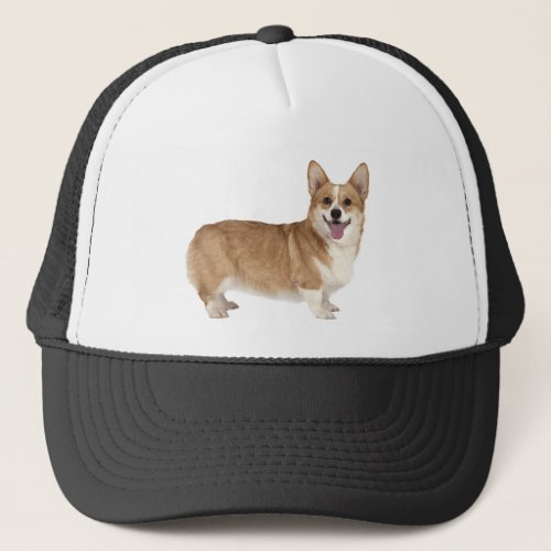 Welsh Corgi Dog Pet Animal Custom Trucker Hat