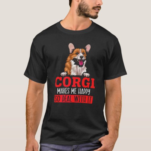 Welsh Corgi Dog Puppy Owner Corgi Breeder Pup 2 T_Shirt