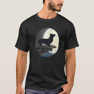 Welsh Corgi Dog Retro 21 T-Shirt