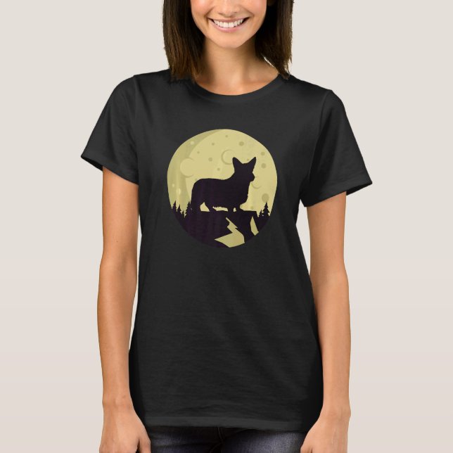 Welsh Corgi Dog Retro  33 T-Shirt (Front)