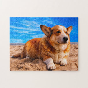 Welsh Corgi Dogs Jigsaws. Jigsaw Puzzle