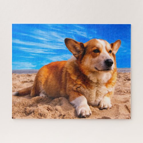 Welsh Corgi Dogs Jigsaws Jigsaw Puzzle