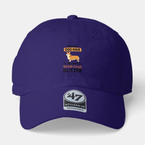 Welsh Corgi Glitter Funny Dog Lover T-Shirt Design 47 Brand Hat