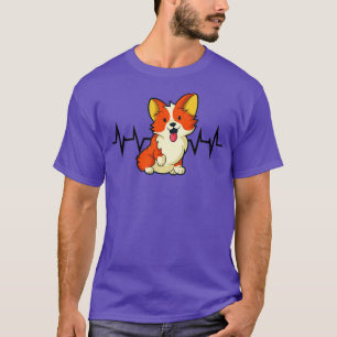 Welsh Corgi Heartbeat T-Shirt