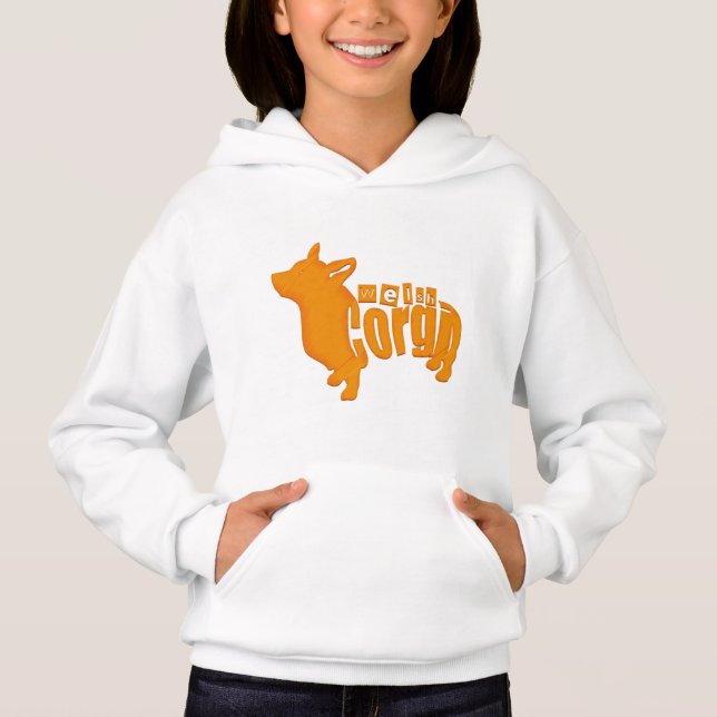 Welsh_Corgi Hoodie (Front)