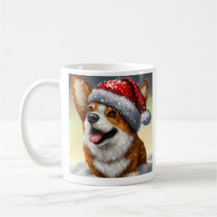 Welsh Corgi, Santa, Christmas  Coffee Mug
