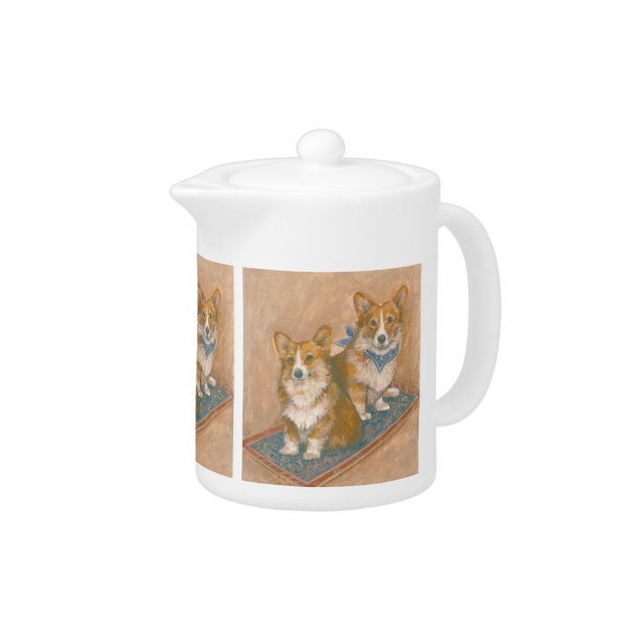 Welsh Corgi Teapot