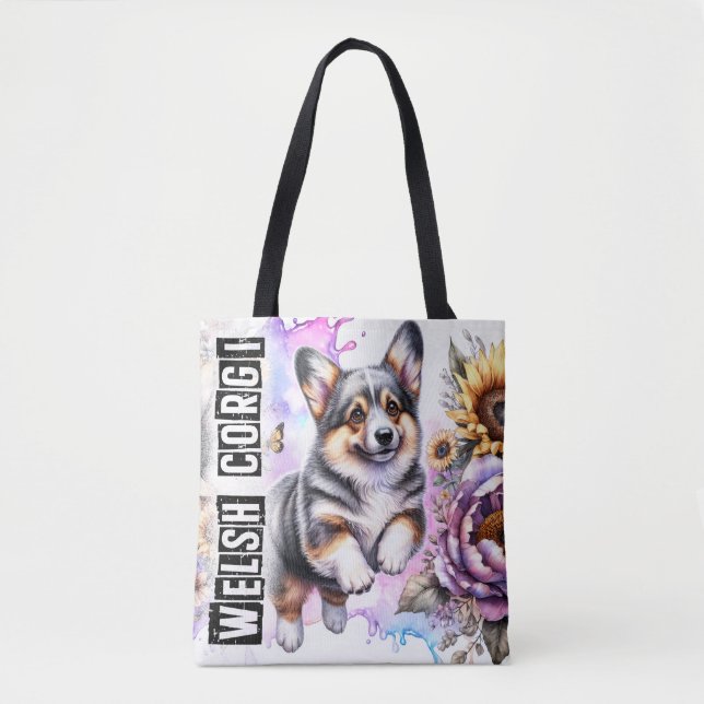 Welsh Corgi Tote Bag (Front)