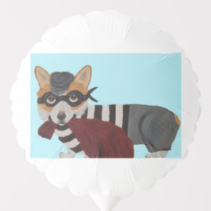 Welsh Corgi Treat Thief Burglar Balloon