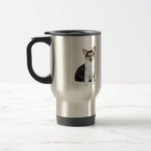 Welsh Corgi (Tri Color) Travel Mug