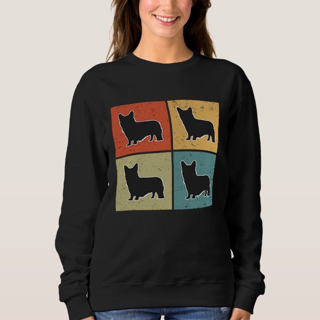 Welsh Corgi Vintage  2 Sweatshirt (Front)