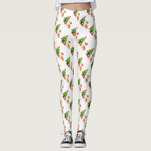 corgi christmas leggings