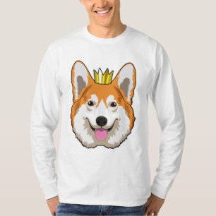 Welsh Corgi with Crown T-Shirt