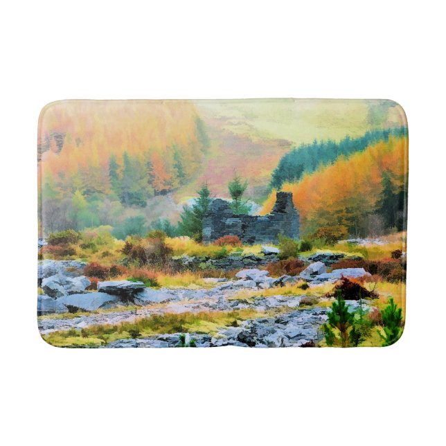 WELSH COTTAGE BATHROOM MAT (Front)