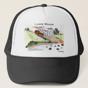Welsh Countryside Trucker Hat