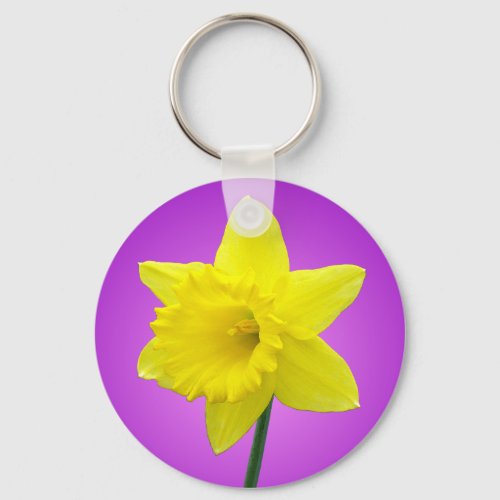 Welsh Daffodil _ III Keychain