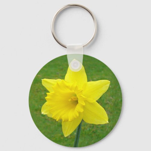 Welsh Daffodil Keychain