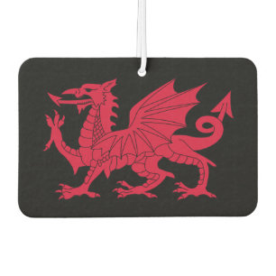 Welsh dragon air freshener