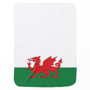 Welsh Dragon Baby Blanket
