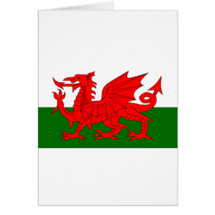 Welsh Dragon Flag Cards