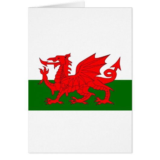 Welsh Dragon Flag Cards (Front)