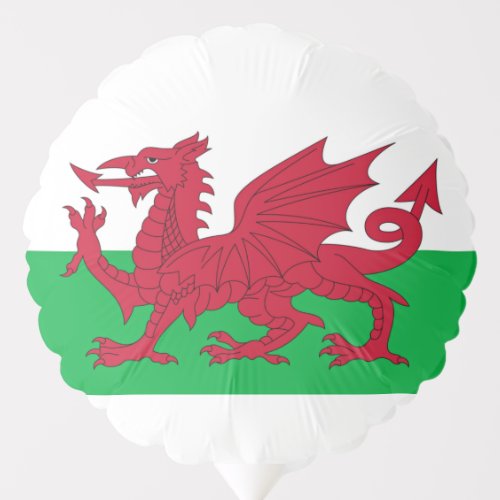 Welsh Dragon  Flag of Wales Balloon