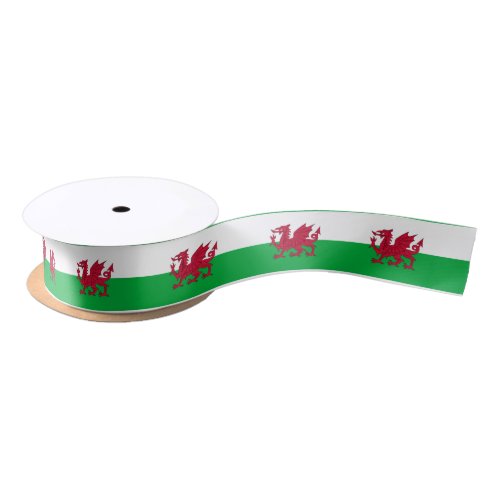 Welsh dragon flag ribbon