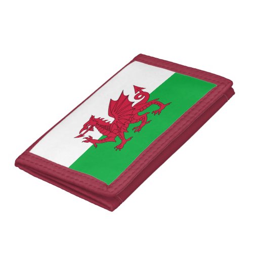 Welsh dragon flag wallet