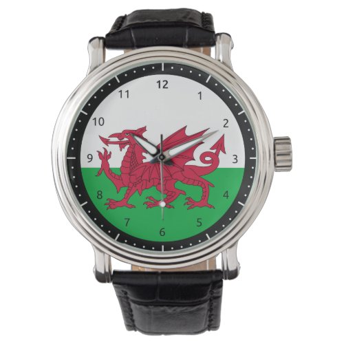 Welsh dragon flag watch