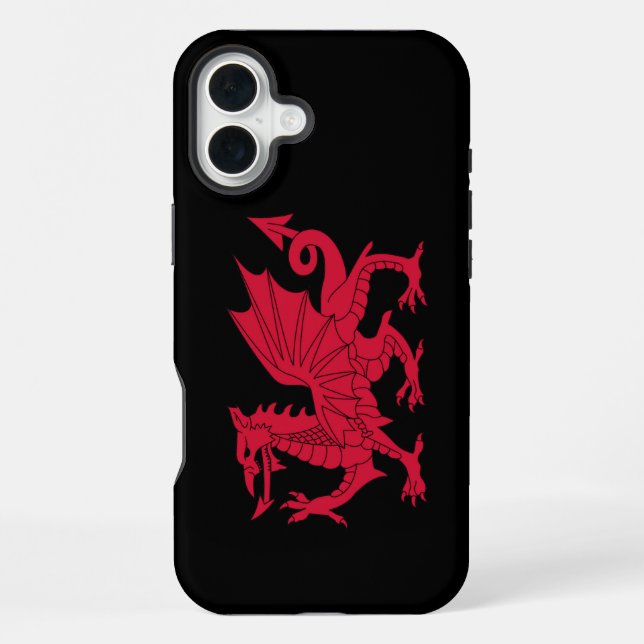 Welsh dragon iphone case (Back)