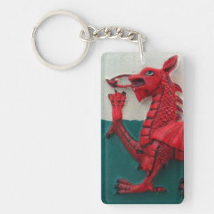 Welsh Dragon Key Ring