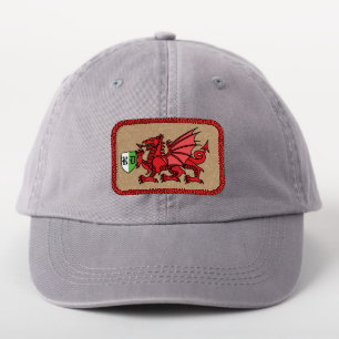 Welsh Dragon Monogram Patch