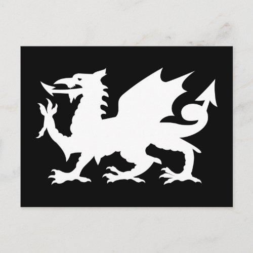 Welsh Dragon Postcard