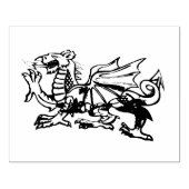 Welsh dragon rubber stamps. rubber stamp | Zazzle