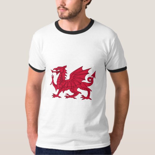 Welsh dragon T_ Shirt