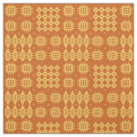 Welsh Faux Tapestry Brick on Yellow Pattern Fabric