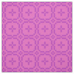 Welsh Faux Tapestry Purple on Bright Pink Pattern Fabric