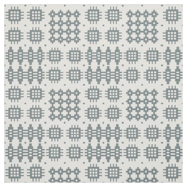 Welsh Faux Tapestry Slate on Gray Pattern Fabric (Swatch)