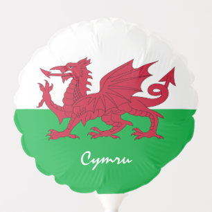 Welsh Flag Ballon, patriots party / Wales Balloon