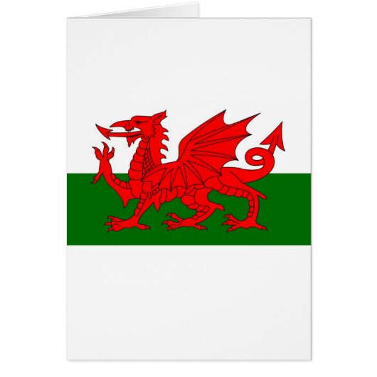 welsh flag cards (Front)