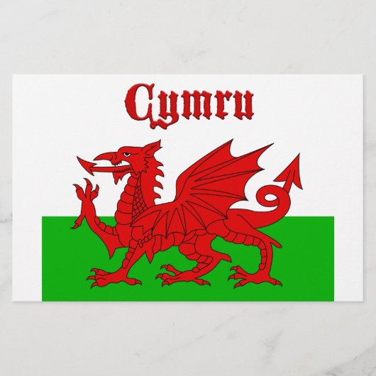 Welsh Flag Cymru (Front)