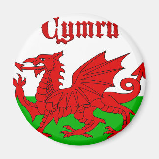 Welsh Flag Cymru Magnet