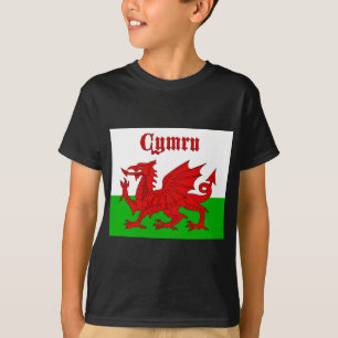 Welsh Flag Cymru T-Shirt