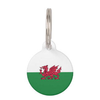 Welsh Flag Dog Tag