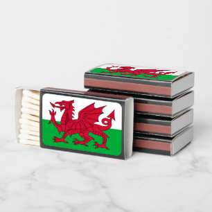 Welsh Flag, Flag of Wales Matchboxes