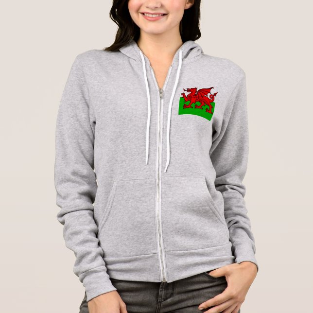 Welsh Flag Hoodie (Front)