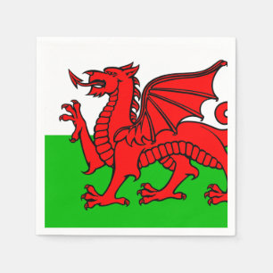 Welsh-flag Napkins